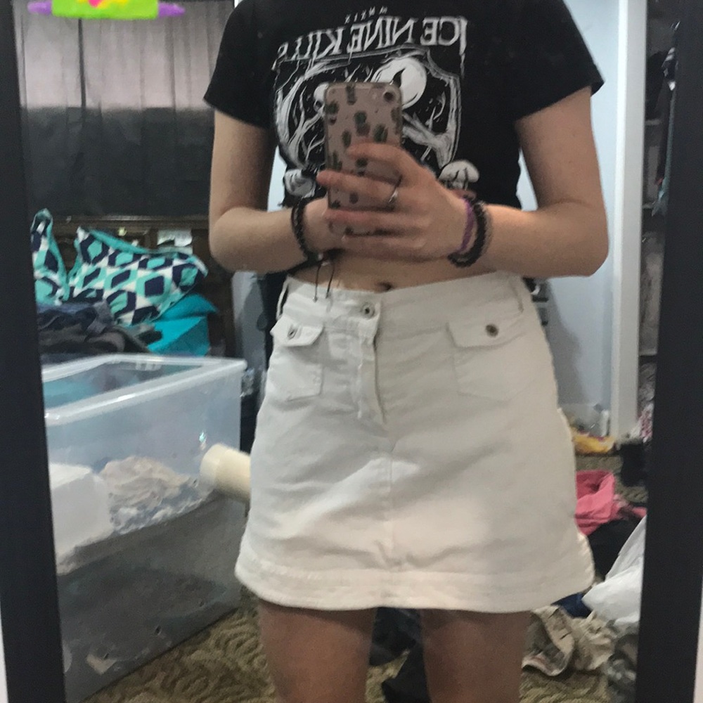 White skort